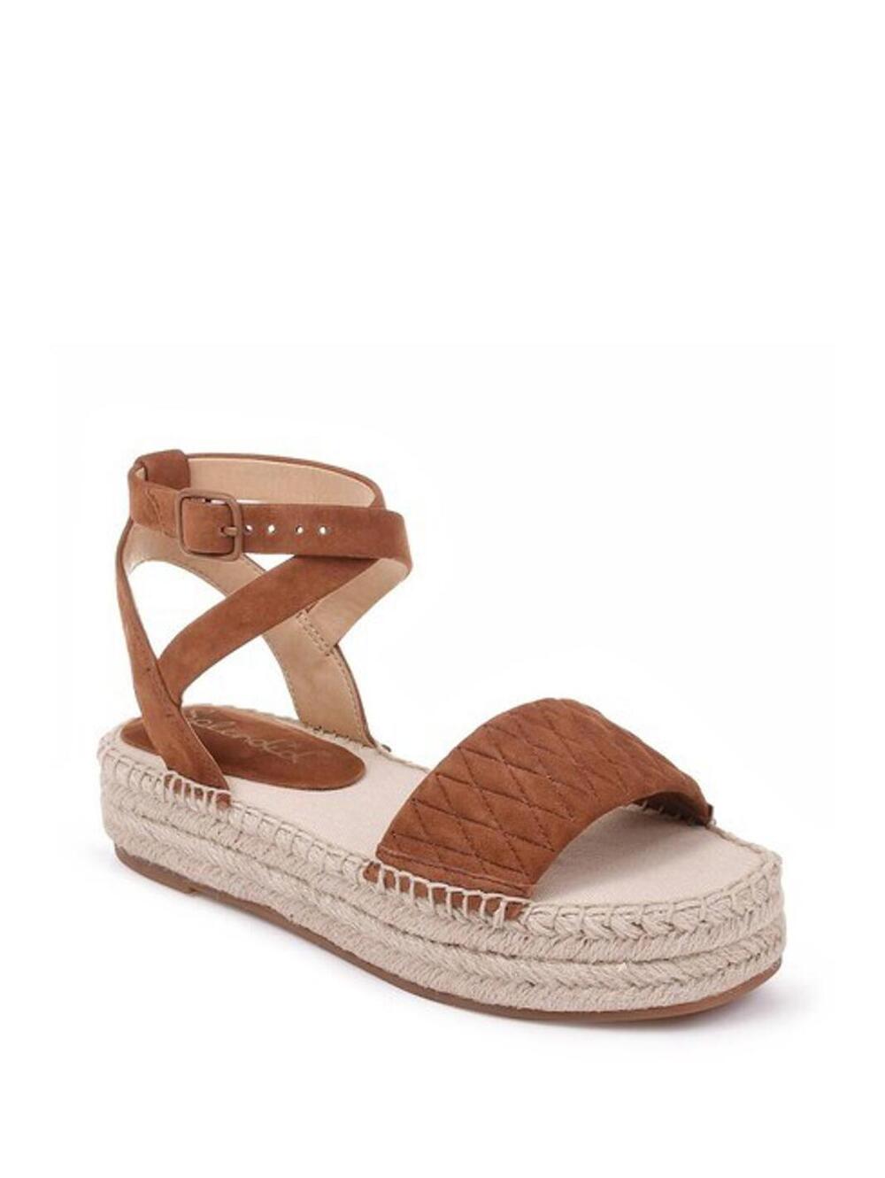 Splendid Splendid Seward Suede Espadrille Platform Sandals Size 9.5